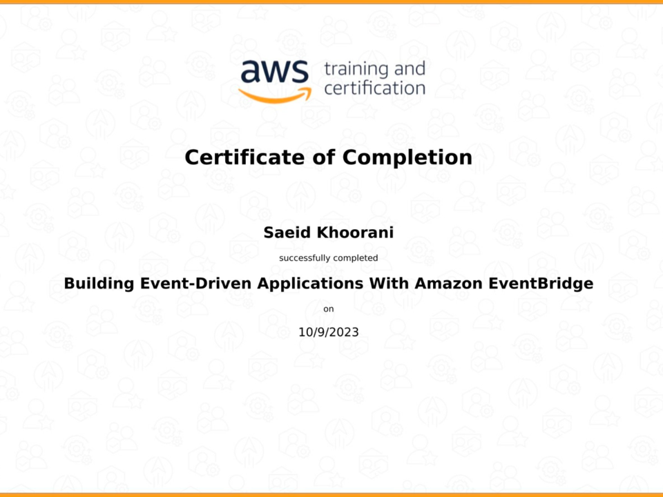 Building Event-Driven Applications With Amazon EventBridge