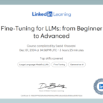 Fine-Tuning for LLMs: from Beginner to Advanced