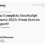 The Complete JavaScript Course 2023: From Zero to Expert